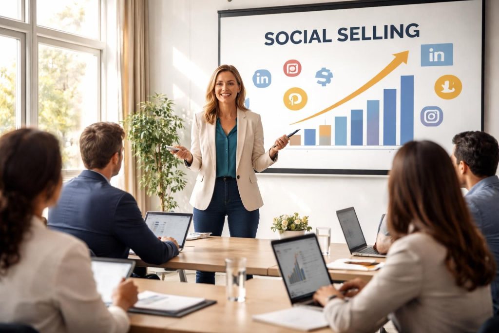 découvrez comment augmenter votre chiffre d'affaires grâce à la formation en social selling d'emmanuelle petiau, et maîtrisez les techniques pour transformer vos prospects en clients fidèles.