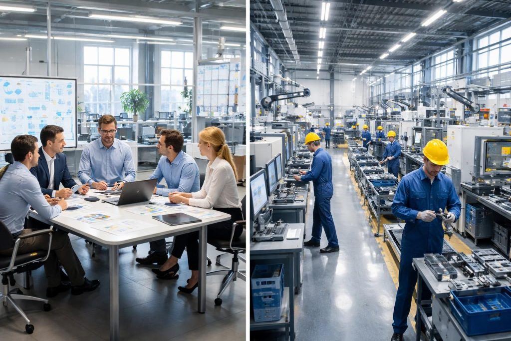 découvrez les différences essentielles entre le lean management et le lean manufacturing pour optimiser vos processus et améliorer la performance de votre entreprise.